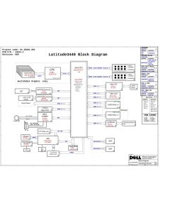 DELL LATITUDE 3440 WISTRON DL340-HSW 13221-1 SCHEMATIC