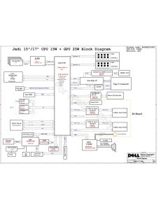 DELL INSPIRON 7391 WISTRON JEDI 15'' 17'' CML 18806 SCHEMATIC