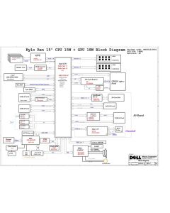 DELL INSPIRON 7570 KABYLAKE - U/R WISTRON KYLOREN 15" 16841-1 REVA00 SCHEMATIC