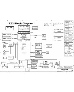 Lenovo 3000 G230 schematic – LZ2 DDR2  07260-2