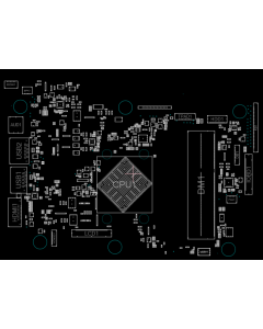 DELL INSPIRON 11 3157 WISTRON REDWOOD B MLK 14274-1 BOARDVIEW