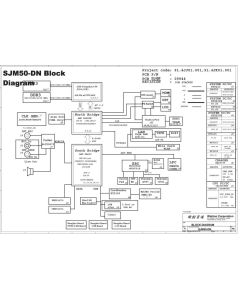 The motherboard schematic for Gateway ID53a – PackardBell EasyNote TX82