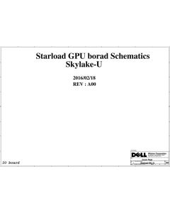 DELL LATITUDE 3150 WISTRON STARLORD GPU BOARD 15896-1 SCHEMATIC