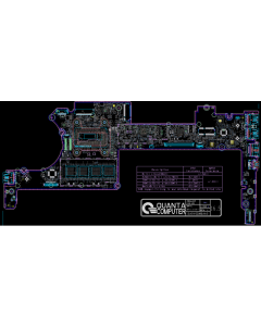 HP SPECTRE X360 13-A QUANTA Y0D DA0Y0DMBAF0 BOARDVIEW