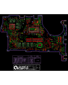 QUANTA Z8C DA0Z8CMB8D0 REVD BOARDVIEW